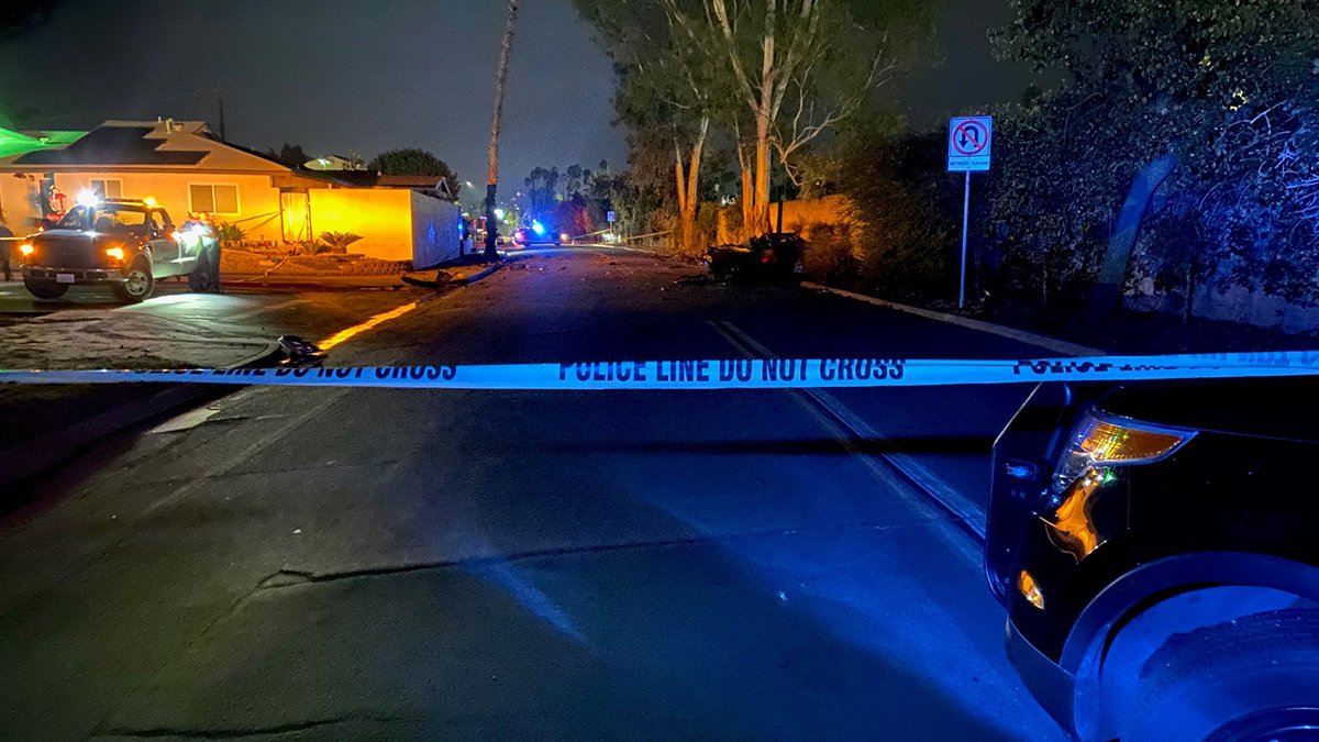 Car Mangled, Driver Killed in La Mesa Crash After Brief Police Pursuit ...