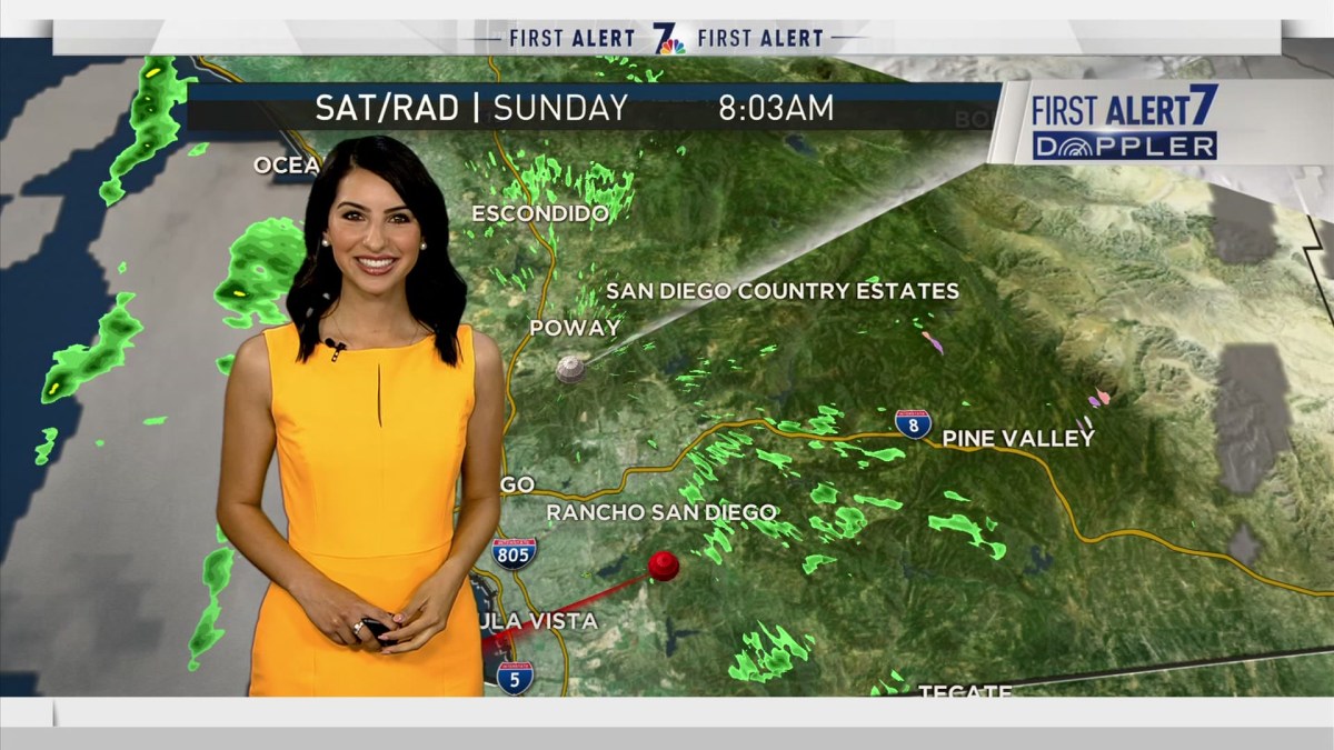 Lauren Coronado’s Morning Forecast for March 15, 2020 NBC 7 San Diego