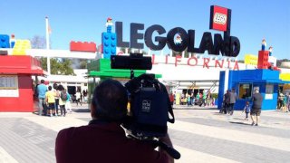 The entrance to Legoland California
