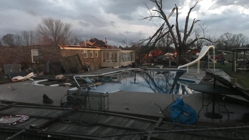 Limestone Sheriff Tornado Damage 2