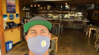 The doors are open again at Mission Avenue Bar & Grill in Oceanside.