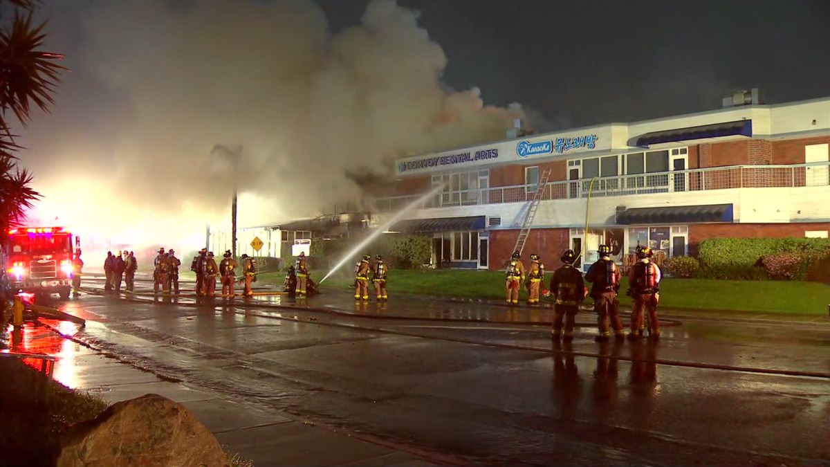 Fire Tears Through Convoy Strip Mall, Damages Popular