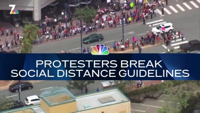 Nightly Check-In: Protesters Break Social Distancing Guidelines