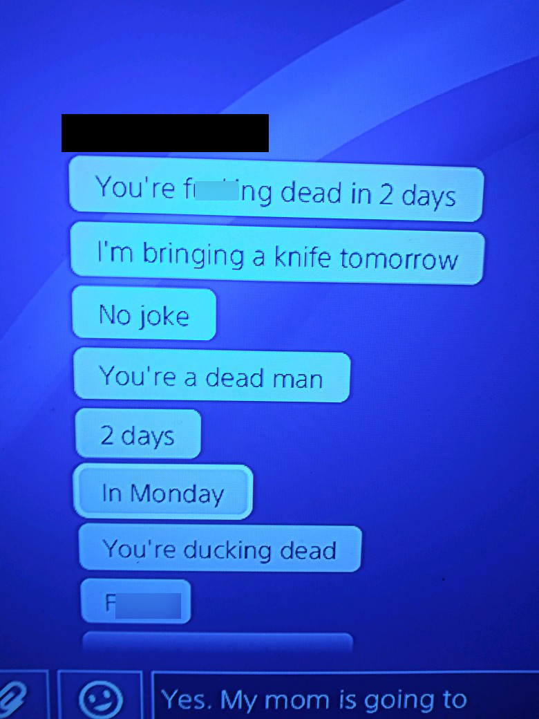 You Re Going To Die Mar Vista Student Threatened Via Ps4 Messages