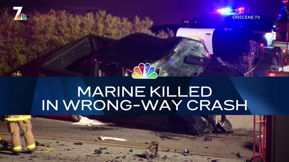 Nightly Check-In: Marine Killed In Deadly Wrong-Way Crash – NBC 7 San Diego