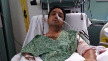 Mario Rojas in Hospital Church's Chicken Shooting survivor