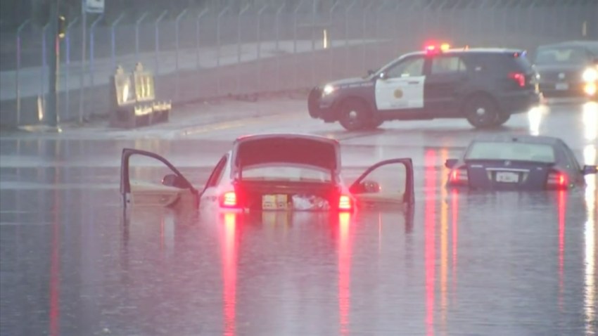 San Diego Flooding 0106 Miramar Car Rescue 2