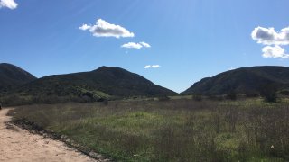Mission Trails Regional Park in March 2020.