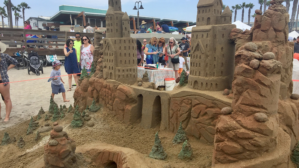 Artists Sculpting Giant Pile of Sand Into Largest Sandcastle Imperial Beach  Has Seen – NBC 7 San Diego