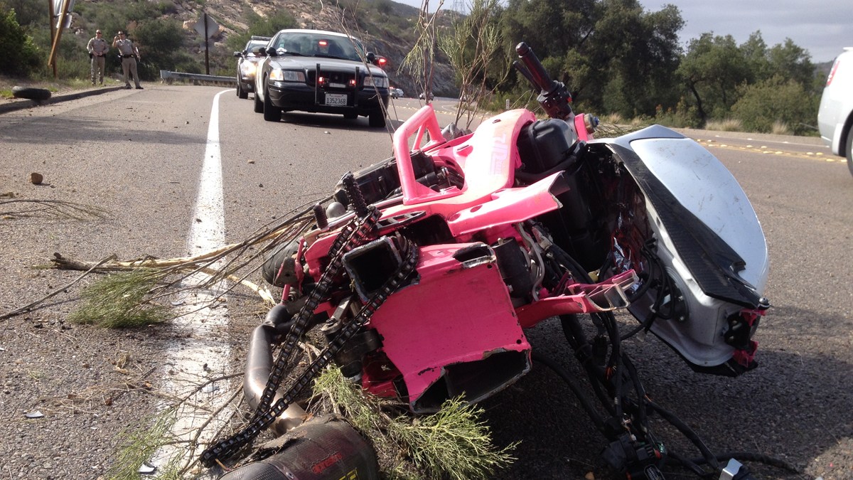 Couple Injured in SR-67 Motorcycle Crash – NBC 7 San Diego