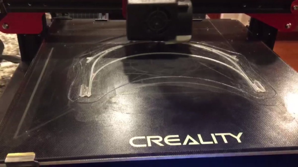 Scripps Ranch Community Makes 3DPrinted Face Shields For Healthcare