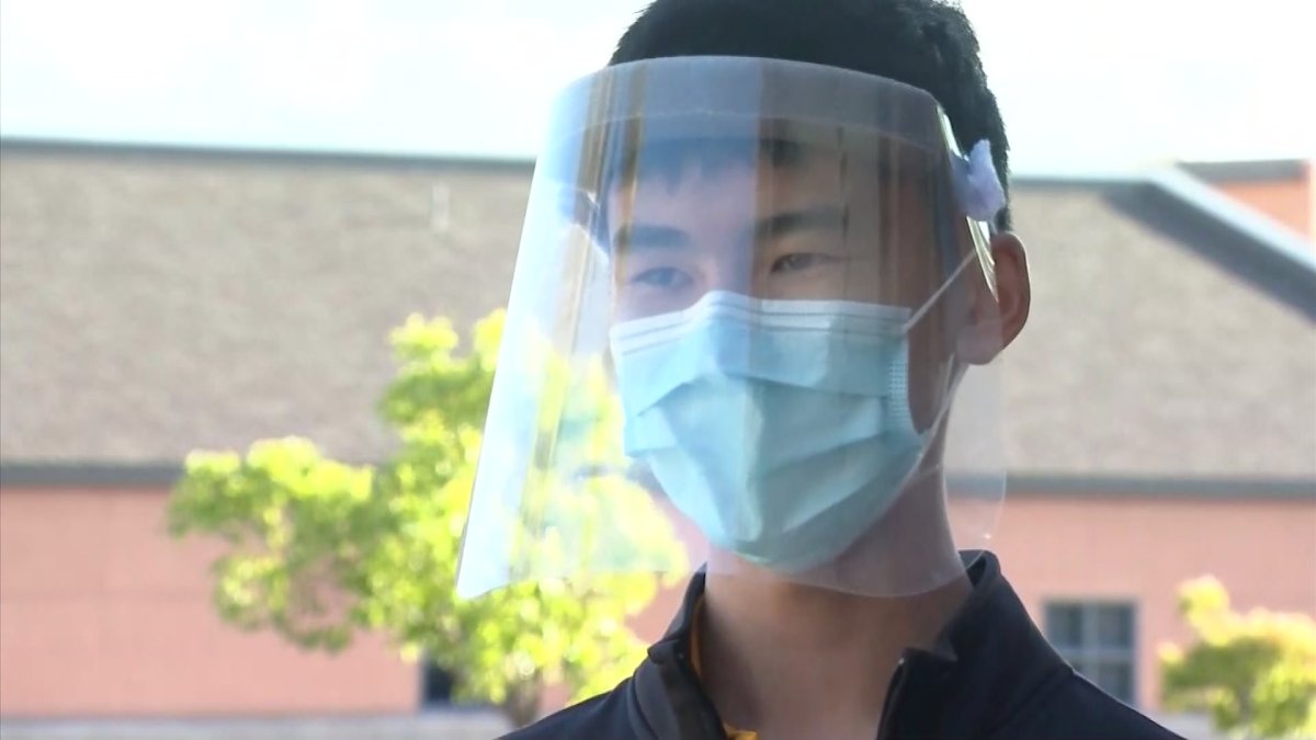Robotics Team Switches Gears, Makes Face Shields for Health Care