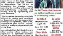 Stem Cell Health Centers Advertisement