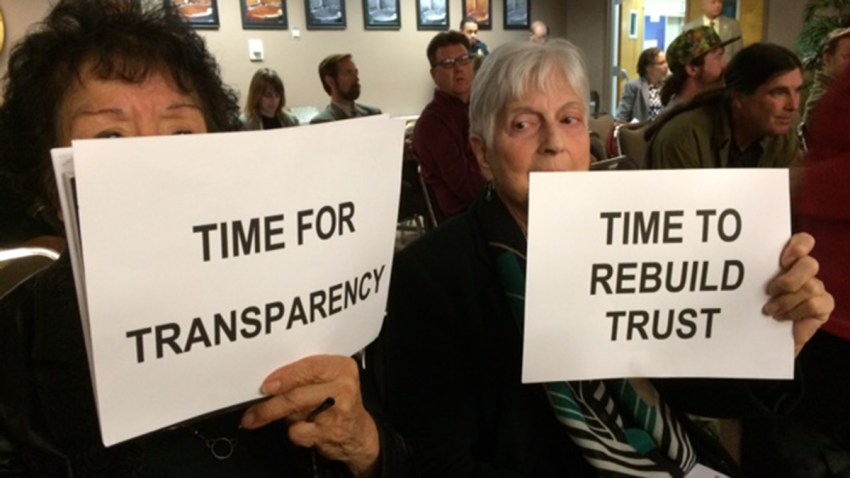 OCCUPY LADIES AT COMMITTEE HEARING