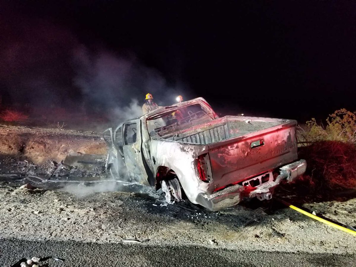 Two Dead In Fiery Crash On SR-78 In Ocotillo Wells – NBC 7 San Diego