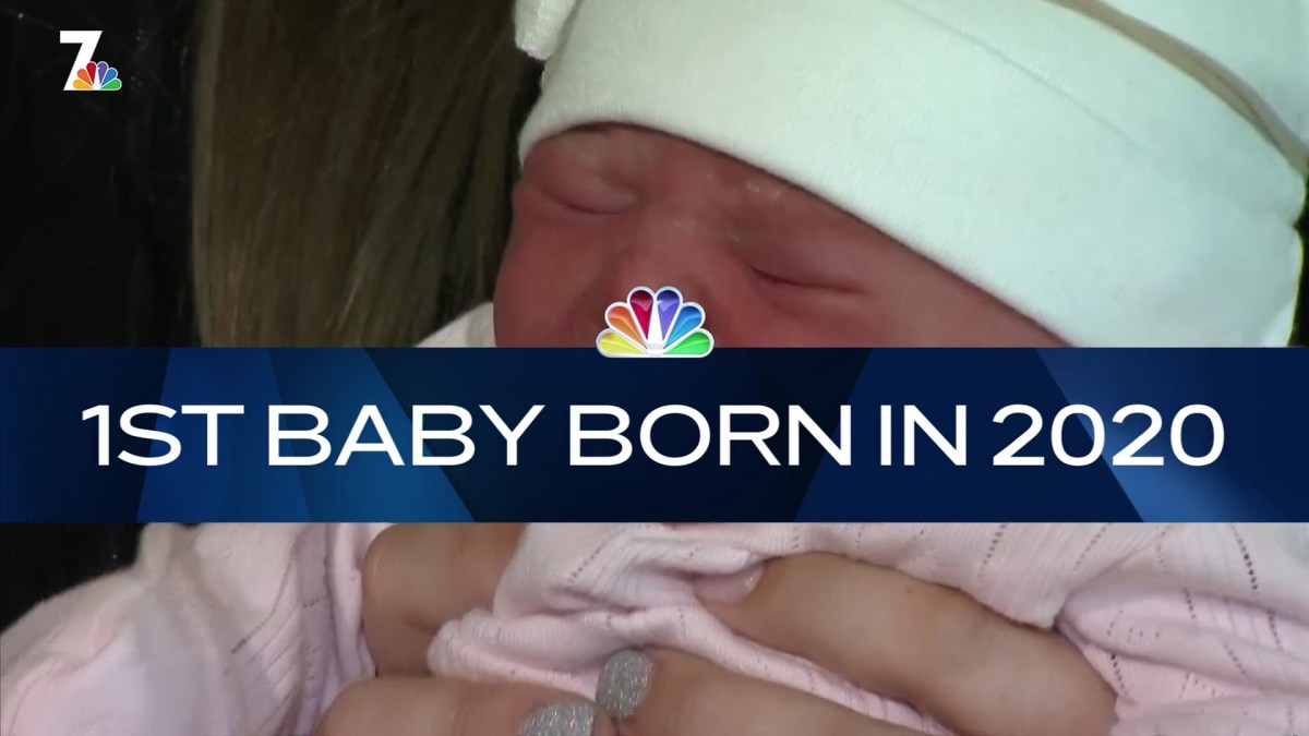 Nightly Check In 1st Baby Born In 2020 In San Diego County NBC 7