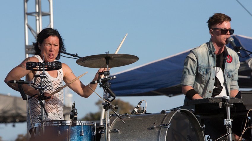 Oysterfest 2014 Matt and Kim (1)