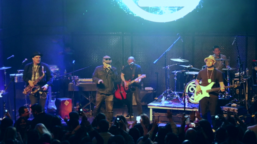 Ozomatli 3.4 show screengrab performance
