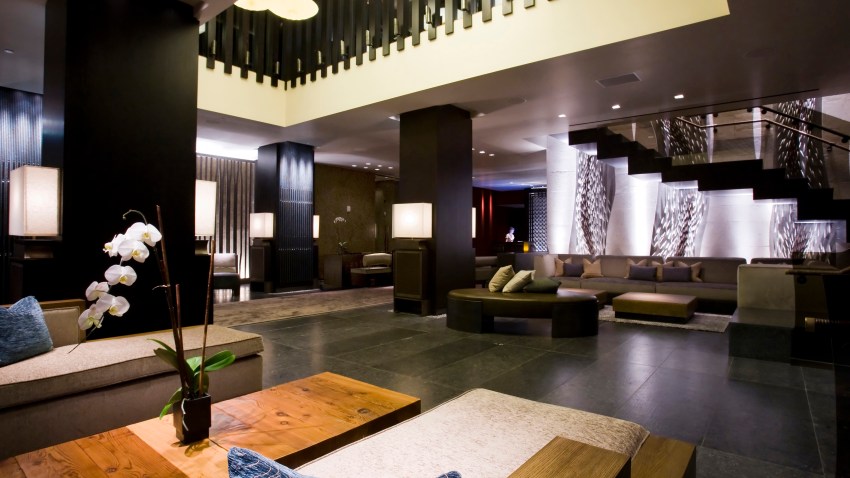 The lobby at Se San Diego