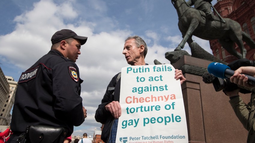 Russia Soccer WCup LGBT