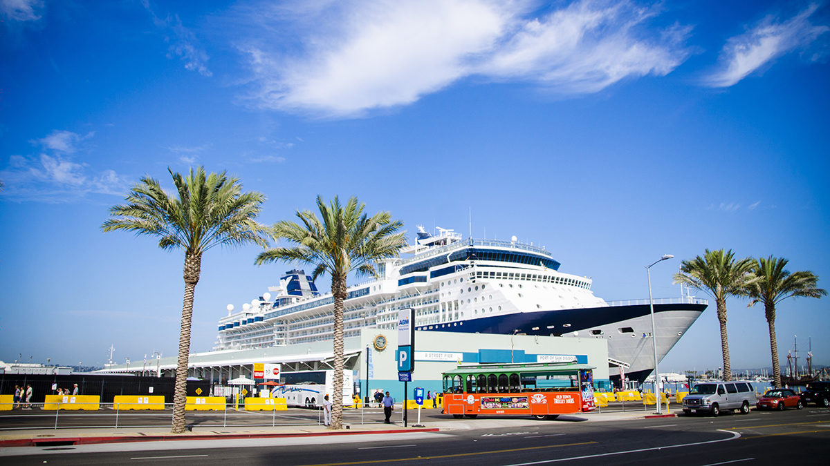 3,000+ Cruise Ship Passengers Could Disembark at Port of San Diego