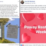 Poway community boil water FB posts