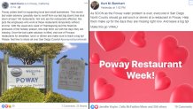 Poway community boil water FB posts