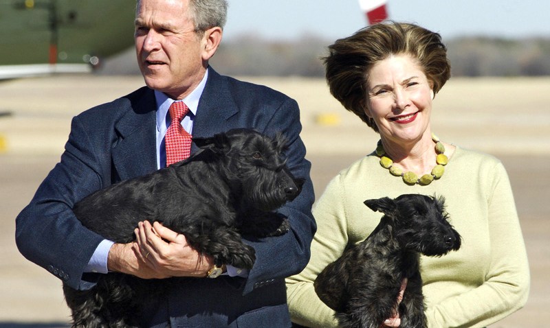 Presidential Pets W Bush