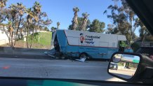 Prudential Overall Supply truck crash 0225