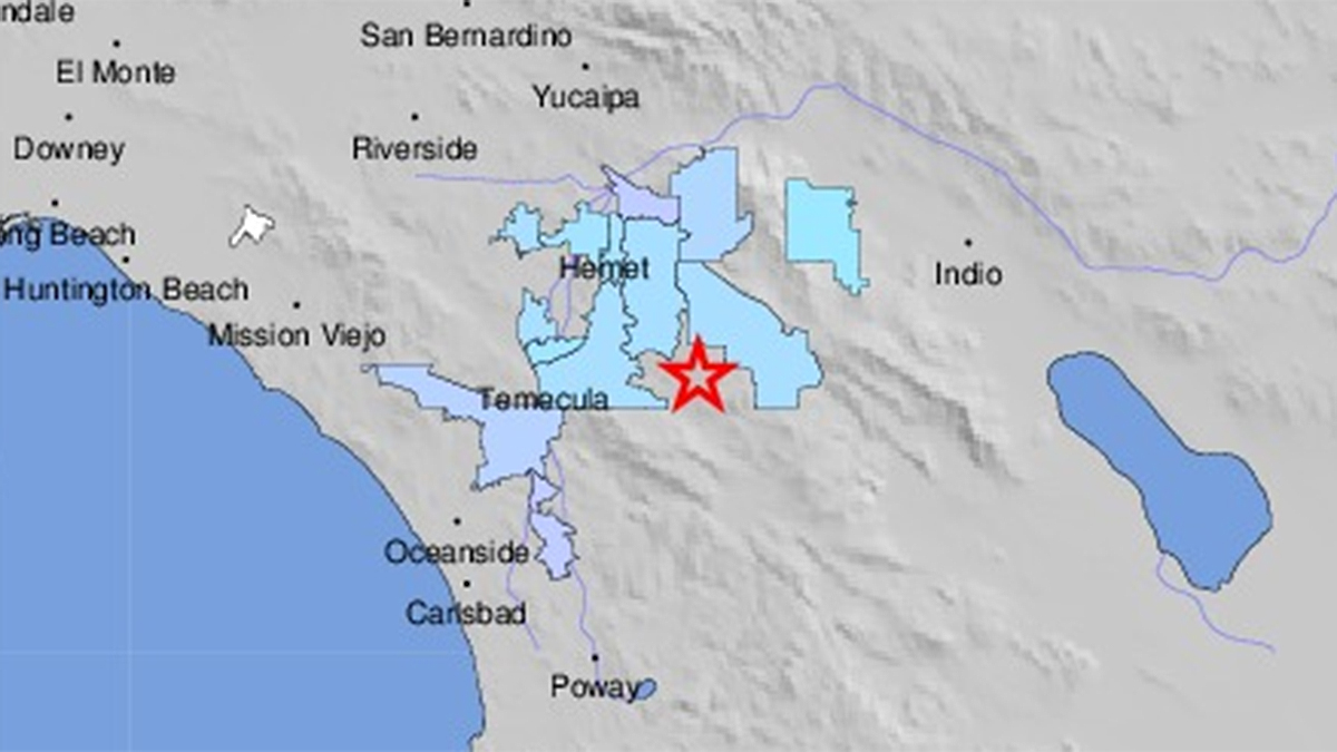 Earthquake Rattles Palomar, Temecula Residents NBC 7 San Diego