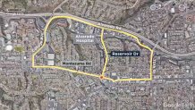 RESERVOIR DRIVE MAP