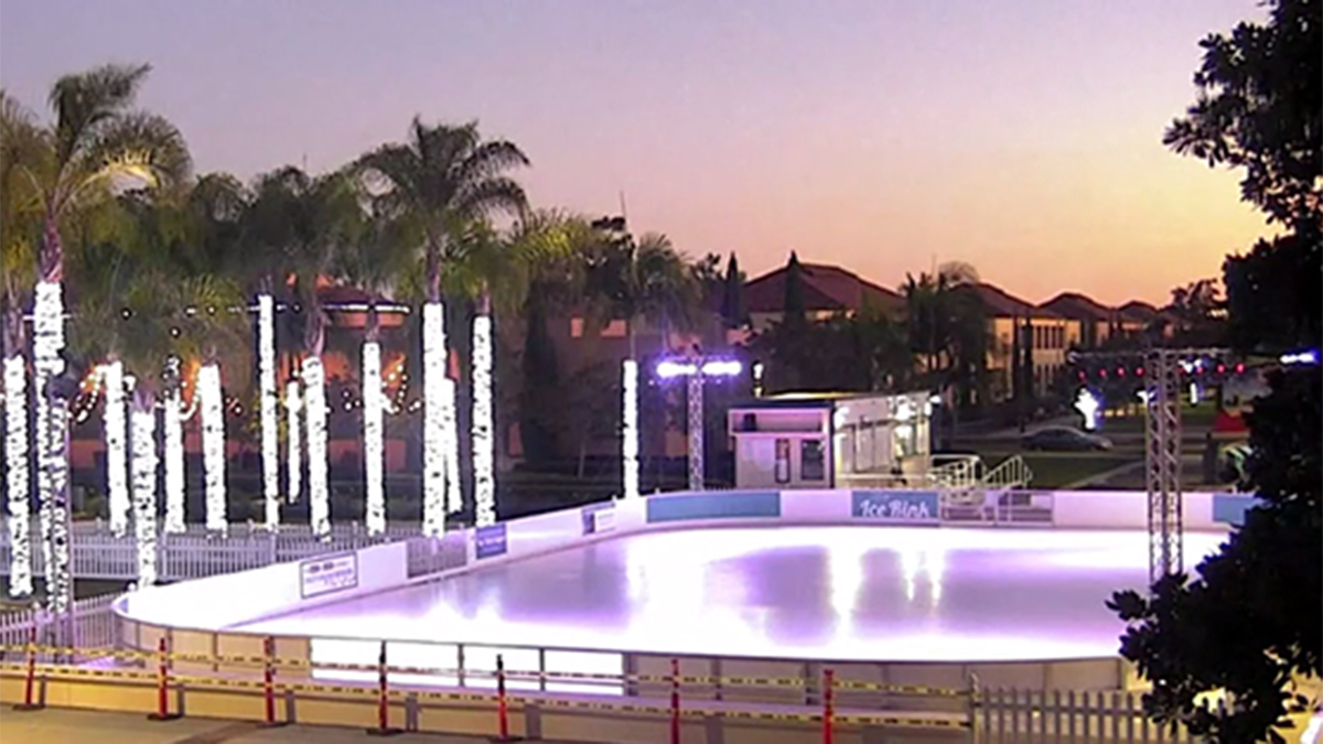 Ice Skating San Diego Viejas Casino