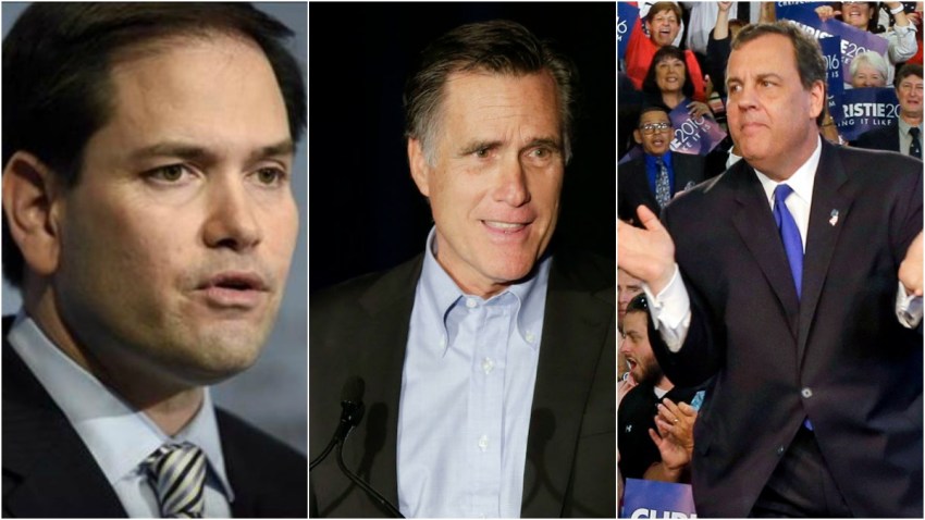 Rubio Romney Christie