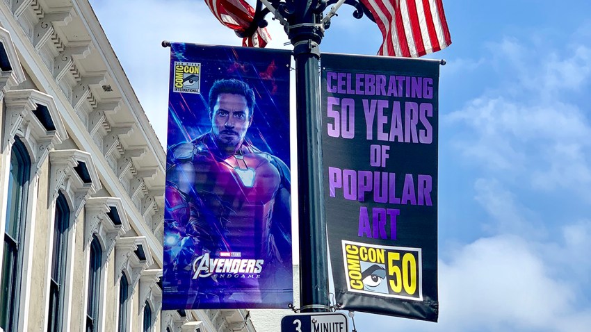 First Signs Of Comic Con 2019 In San Diego Nbc 7 San Diego