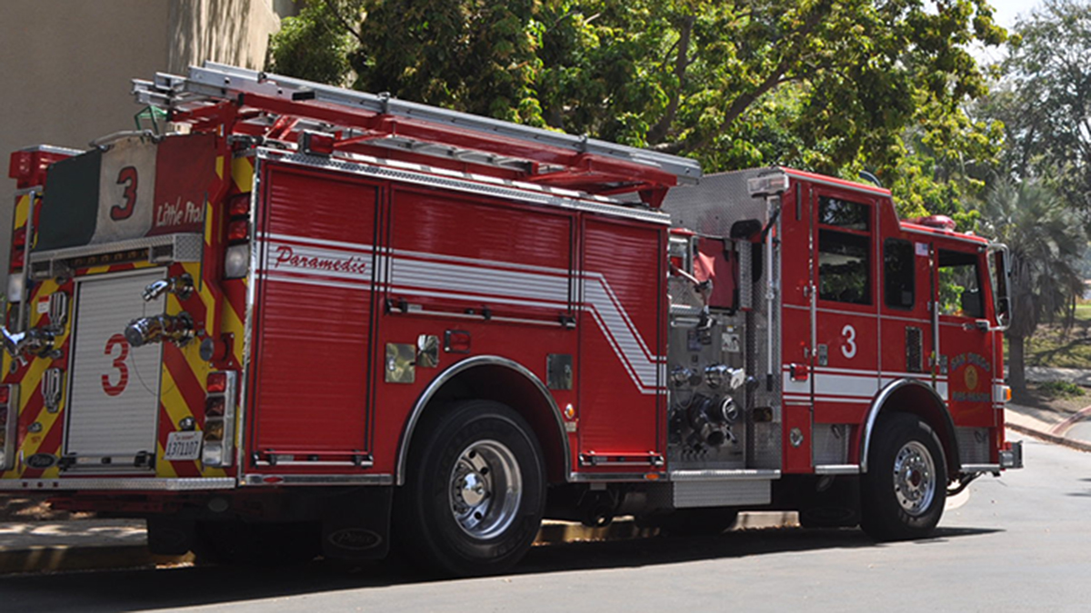 SDFD's Fire Engine 30 stolen and driven more than 60 miles to Fallbrook