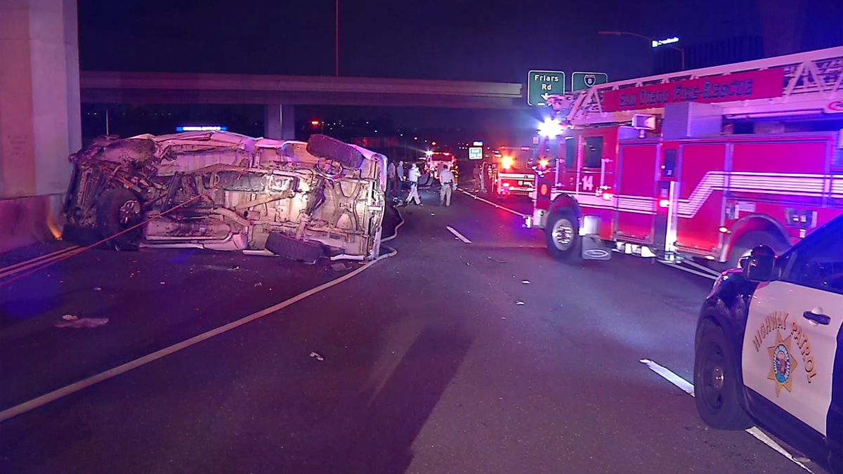 2 Killed in WrongWay Freeway Crash NBC 7 San Diego