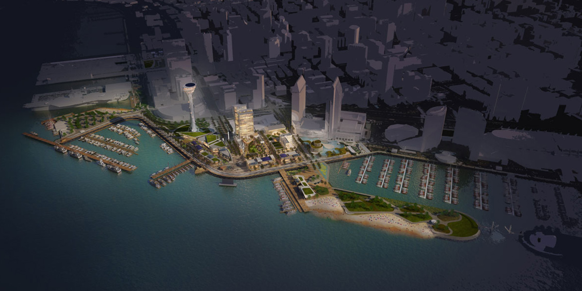 BIG Proposals For Downtown San Diego's Seaport Village