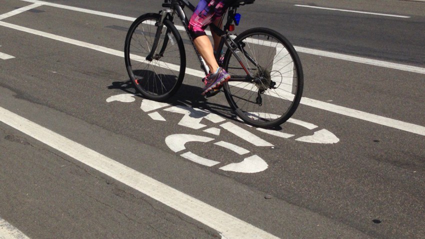San Diego bike lane