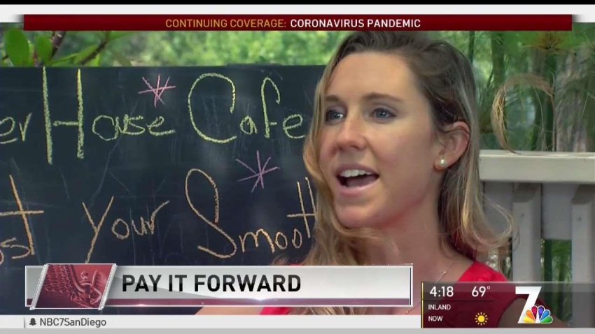 San Diego Woman Inspired to ‘Pay It Forward'