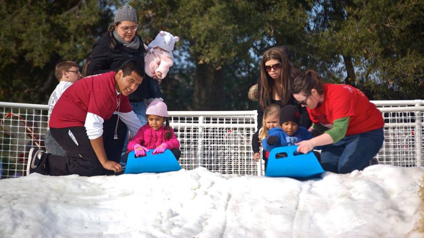 Santee-Lakes-Christmas-Snow