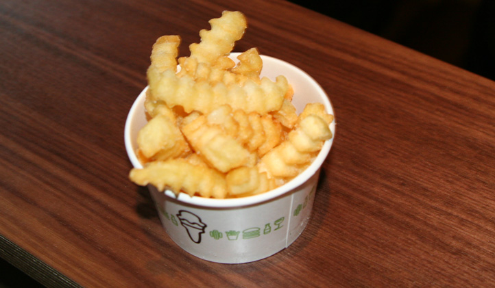 yummy world shake shack fries