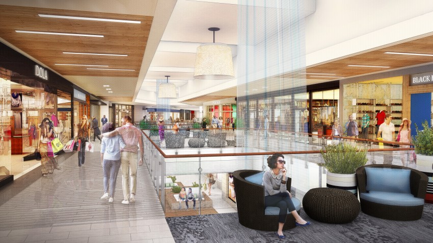 Shoppes at Carlsbad Interior Rendering Upper Level