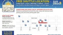 December Nights Free Shuttle Service