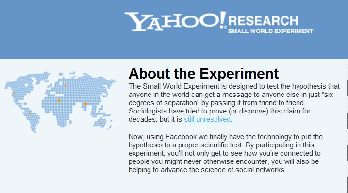 SmallWorldExperiment