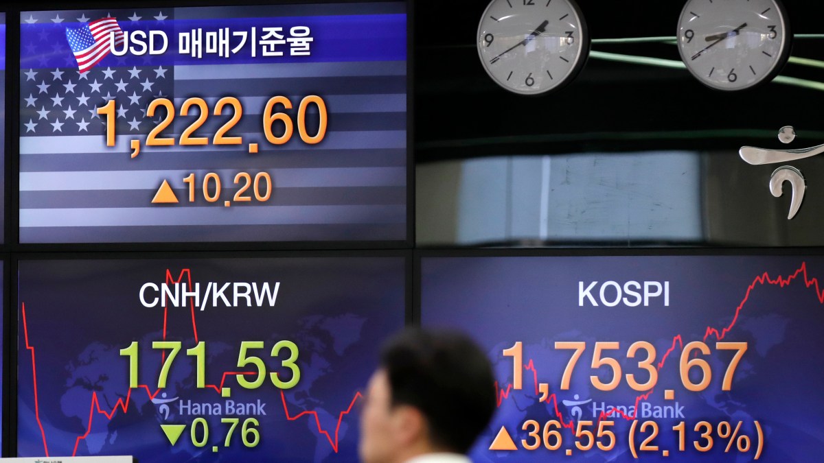 Asian Stocks Fall On Lagging Worries About Virus Recession Nbc