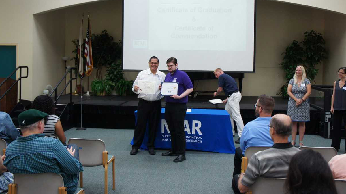 Stephen Kay completes the NFAR Tech Program.
