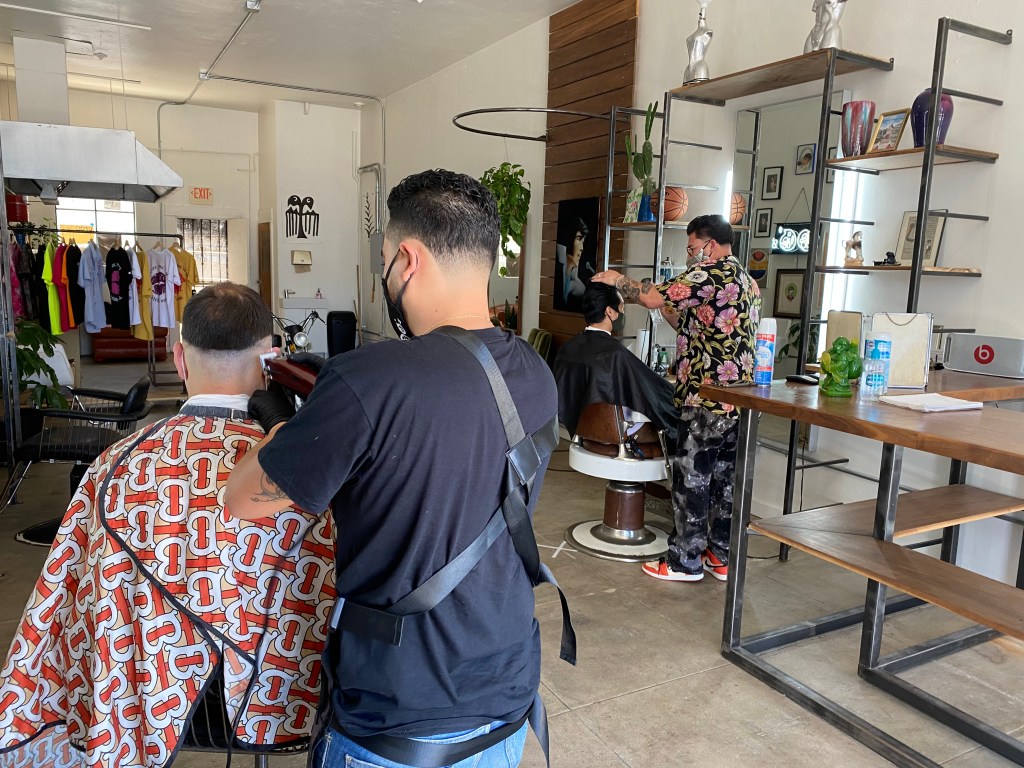 Stevie's Barber Shop in Barrio Logan