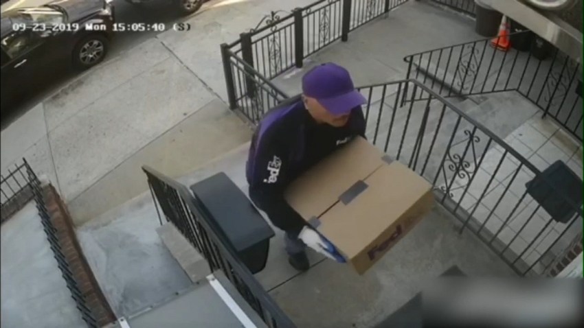 Surveillence BK Fake FedEx
