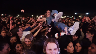 Frights fans turned the band's Balboa Park show into a frenzy.
