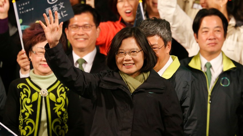 APTOPIX Taiwan Presidential Election